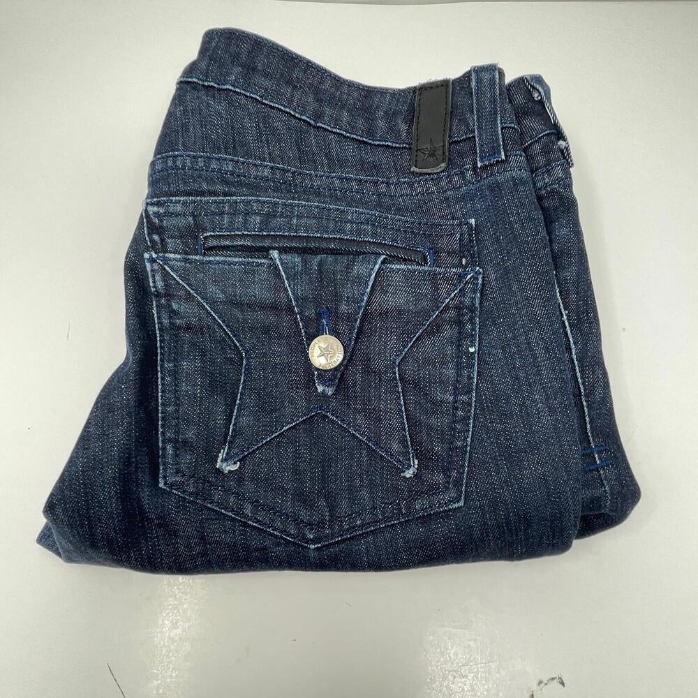 Peoples Liberation Womens Jeans Blue Tanya Boot Cut  Dark Wash Size 30
